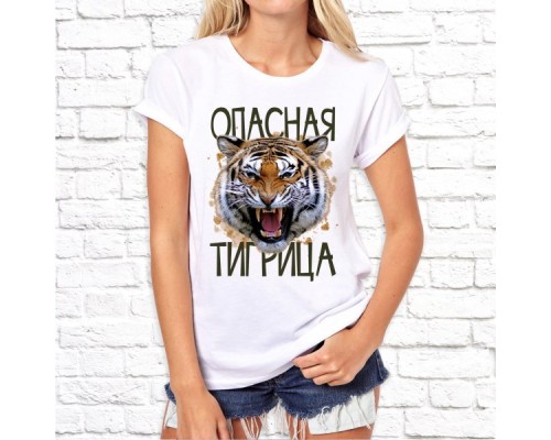 Футболка "Женский принт" 10