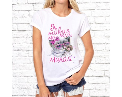 Футболка "Женский принт" 6