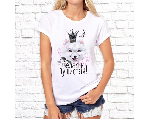 Футболка "Женский принт" 7