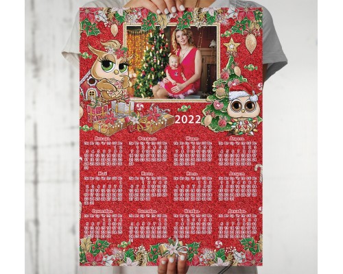Календарь на Новый год 2022 2